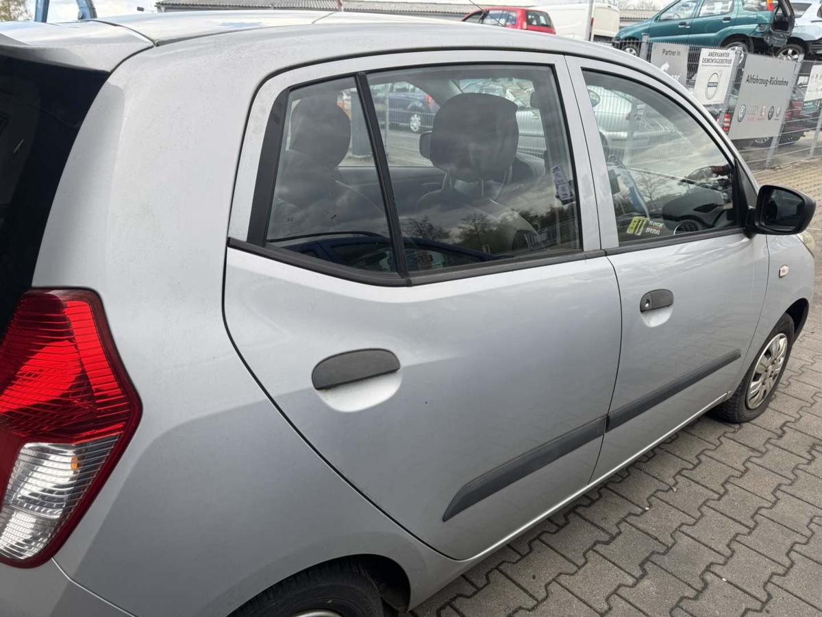 Hyundai I10 PA original T&uuml;r hinten rechts HD Sleek Silver Bj.2010